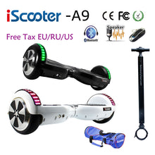 Hot  Bluetooth 6.5 inch Hoverboard 2 Smart steering-wheel Electric Skateboard Self Balancing Scooter Balance Hover board