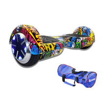 7" 2-Wheels Self-Balancing Scooters Hoverboard Hip-hop Graffiti w/ LED