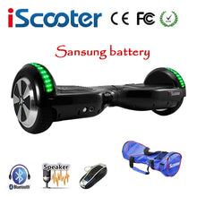 Sansung Battery Electric Scooter Hoverboard6.5 inch Two Wheels Self Balancing Scooter Electric Skateboard hoverboards With LED