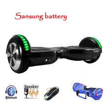 Sansung Battery  hoverboard Bluetooth Electric Skateboard steering-wheel Smart 2 wheel self Balance Standing scooter