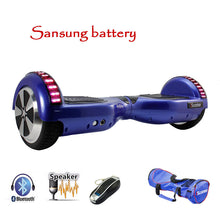 Sansung Battery  hoverboard Bluetooth Electric Skateboard steering-wheel Smart 2 wheel self Balance Standing scooter