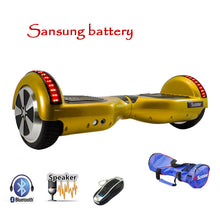 Sansung Battery  hoverboard Bluetooth Electric Skateboard steering-wheel Smart 2 wheel self Balance Standing scooter