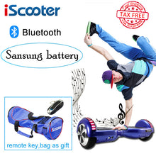 Sansung Battery  hoverboard Bluetooth Electric Skateboard steering-wheel Smart 2 wheel self Balance Standing scooter