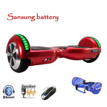 Sansung Battery  hoverboard Bluetooth Electric Skateboard steering-wheel Smart 2 wheel self Balance Standing scooter
