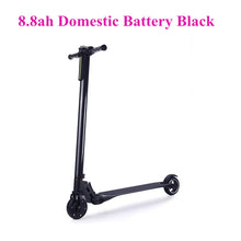 akku Carbon folding Electric Kick skateboard Hoverboard 2 steering-wheel Self Balancing Scooter 8.8ah 11.6ah LG Battery